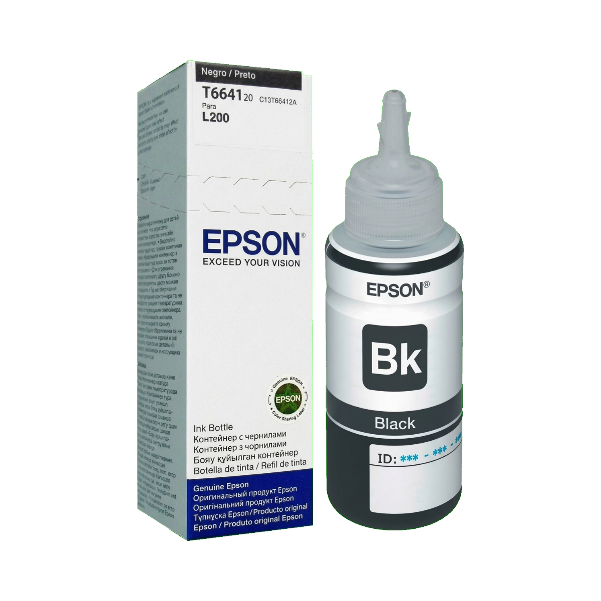 TINTA EPSON 664 BLK