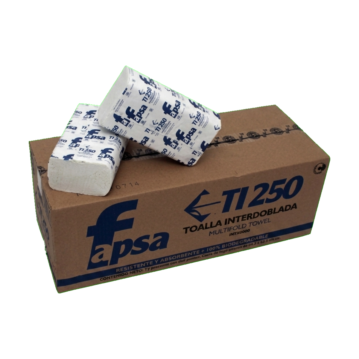 TOALLA INTERDOBLADA FAPSA TI250 16 PTES