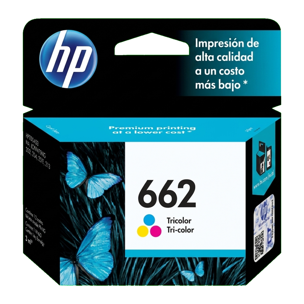 TINTA HP 662 TRICOLOR