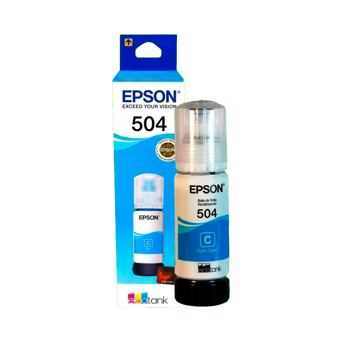 TINTA EPSON 504 CYAN