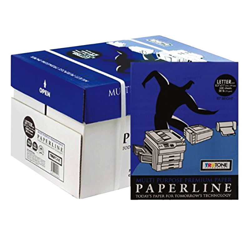 Resma de papel bond paperline 8.5X11