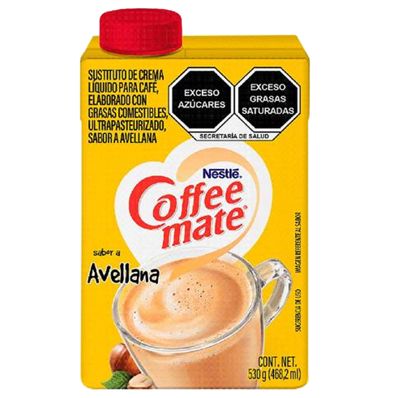 Crema Liquida Coffe Mate Avellana