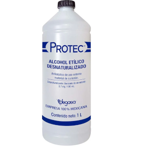 ALCOHOL ETÍLICO DESNATURALIZADO PROTEC 500 ML